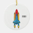 Search for space ship christmas tree decorations Rocket