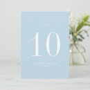 Search for sky blue table cards Elegant