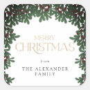 Search for mistletoes stickers Merry christmas