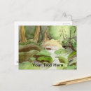 Search for green moss postcards Rocks