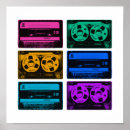 Search for 80s music cassette tape posters 1980s