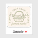 Search for support local farmers stickers Farmer's market
