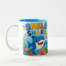 Search for shark cartoon mugs Cute