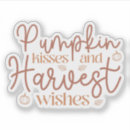 Search for thanksgiving wishes stickers Pumpkin