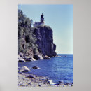 Search for split rock lighthouse posters Water