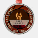 Search for basketball photo christmas tree decorations Player