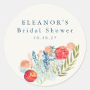 Search for vintage bridal shower stickers Watercolor
