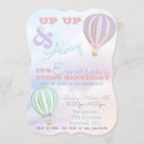 Search for hot air balloon party invitations Away