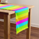 Search for neon table runners Colourful
