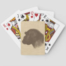 Search for burlap playing cards Brown