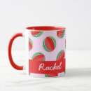 Search for watermelon pattern mugs Pink