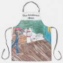 Search for aware aprons Blue