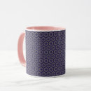 Search for blue geometric mugs Pattern