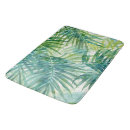 Search for green leaves bath mats Palms