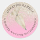 Search for pink bakery stickers Cake designer