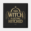 Search for witch wedding magnets Halloween