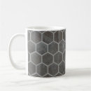 Search for hexagon shape mugs Pattern