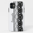 Search for vintage lace iphone cases Black