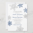 Search for navy and silver wedding invitations Winter