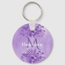 Search for violet floral key rings Flowers