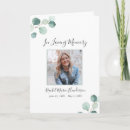 Search for folded funeral programmes Watercolor