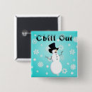 Search for chill out badges Snowman