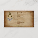 Search for freemason business cards Masonry