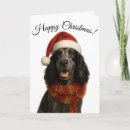 Search for cocker spaniel christmas cards Cute