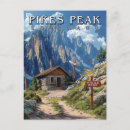 Search for pikes peak postcards Rocky mountains