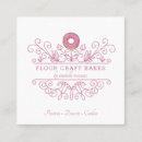 Search for donuts business cards Pastry chef