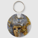 Search for venetian mask key rings Italy