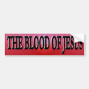 Search for blood bumper stickers Jesus