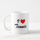Search for tennis love mugs Funny