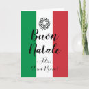 Search for flag christmas cards Italian