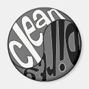 Search for clean dirty dishes sign magnets Grey