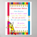 Search for rules for classroom posters Cute