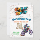 Search for dirt bike birthday invitations Mud