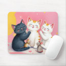 Search for kawaii cat mouse mats Kitty