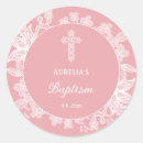 Search for white lace template stickers Baptism