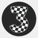 Search for number 3 stickers Birthday party