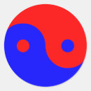 Search for china blue stickers Red