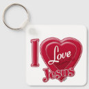 Search for i love key rings Red heart