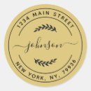 Search for logo wedding stickers Elegant round logo