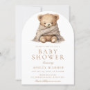 Search for brown teddy bear invitations Beige