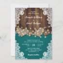 Search for burlap and lace invitations Wood