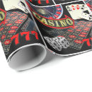 Search for gambling wrapping paper Roulette