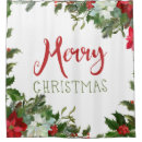 Search for merry christmas shower curtains Green