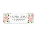 Search for pink and peach return address labels Modern