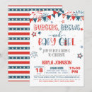 Search for 4th of july baby shower invitations Little firecracker