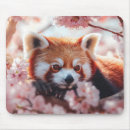 Search for red panda mouse mats Cute